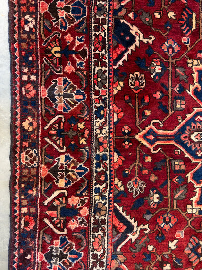 Hand-Knotted Persian Bakhtiari Rug - 10’4”x12’3”