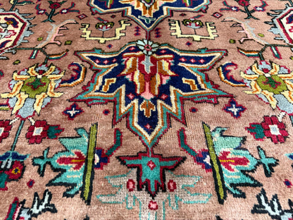 9’8”x13’ Hand-Knotted Persian Tabriz Area Rug
