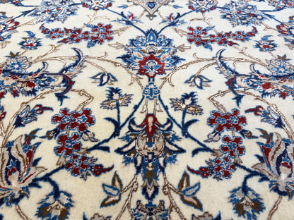 Hand-Knotted 4 La Persian Nain Rug - 10'3"x14'1"