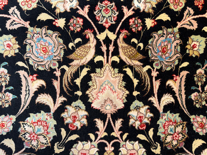Hand-Knotted 60 Raj Persian Tabriz Rug - 10’x12’9”