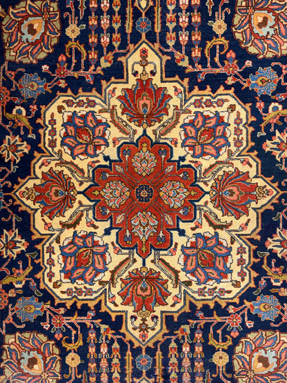 Hand-Knotted Persian Heriz Rug - 7’9”x11’6”