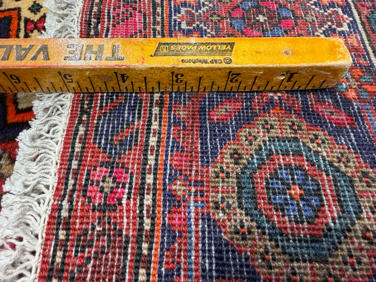 Hand-Knotted Persian Bidjar Gholtogh Rug - 4'x6'7"