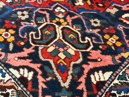Hand-Knotted Persian Bakhtiari Rug - 9’1”x12’