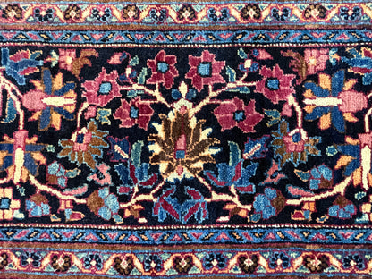 Hand-Knotted Persian Mashad Rug - 11’6”x17’7”