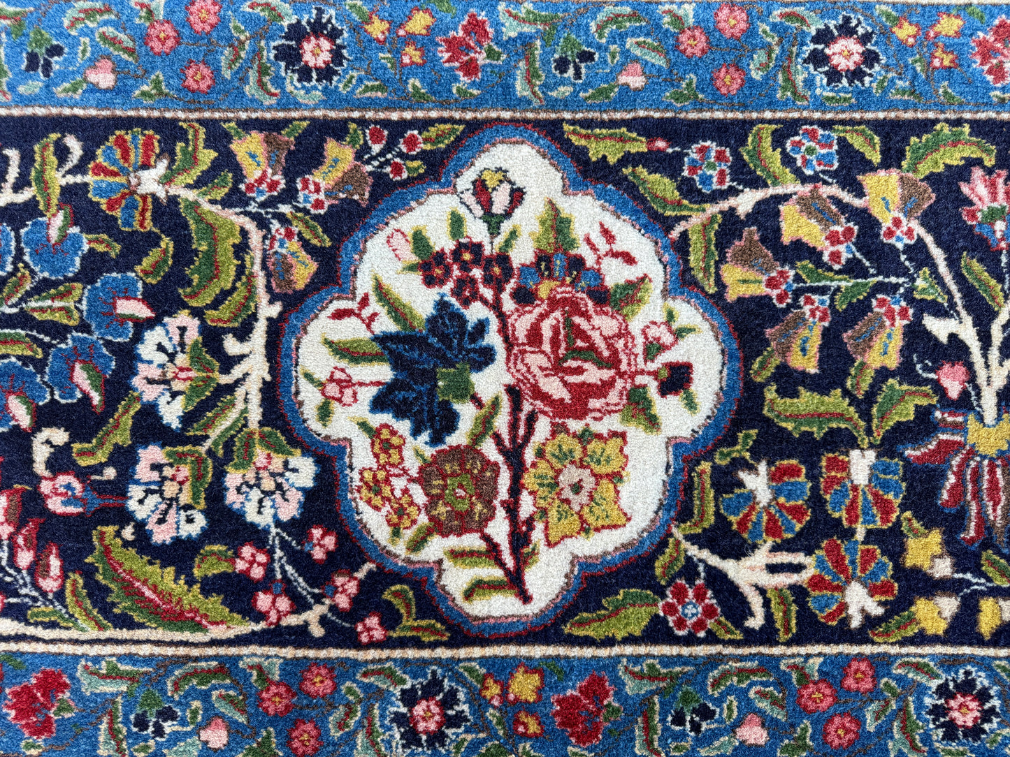 12’10x18’6” Hand-Knotted Persian Tabriz Rug - Signed Torabi