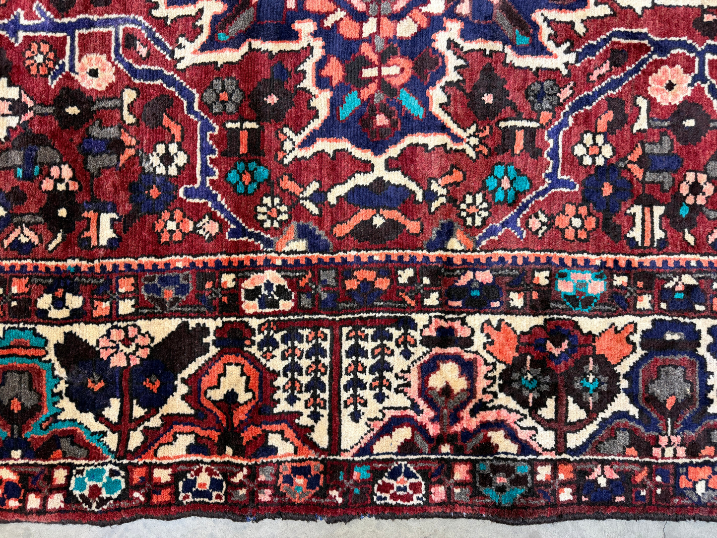 Hand-Knotted Persian Bakhtiari Rug - 10’2”x12’9”