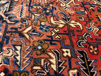 10’1”x14’ Hand-Knotted Persian Heriz Area Rug