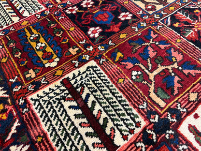 Hand-Knotted Persian Bakhtiari Rug - 10’5”x12’8”