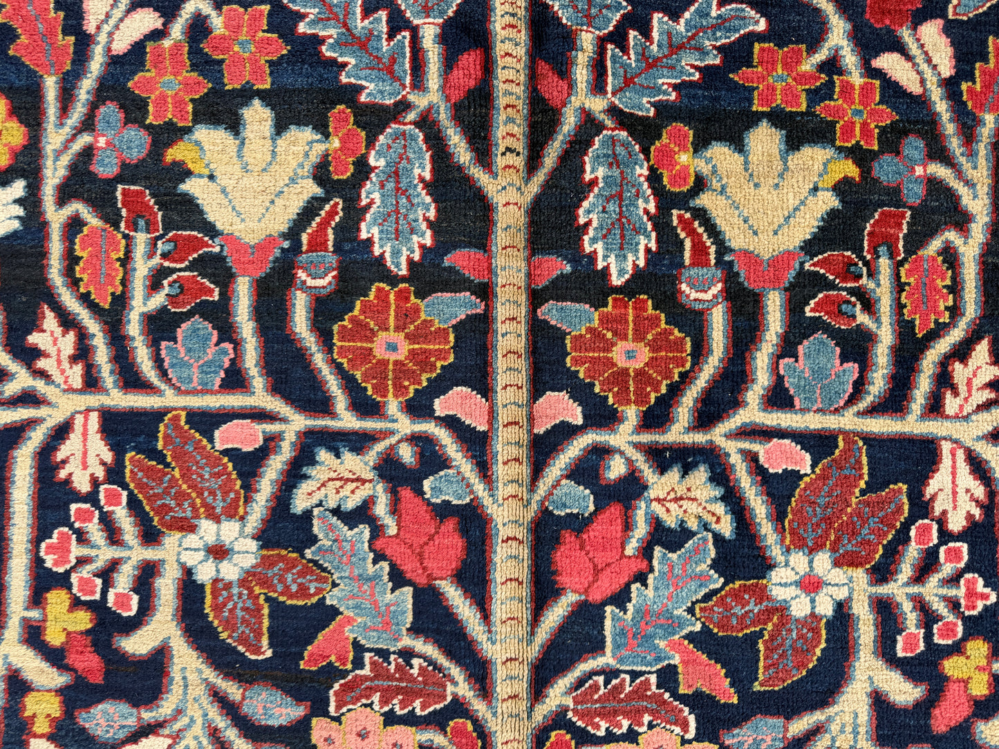 Hand-Knotted Antique Persian Heriz Rug - 12’6”x22’6”