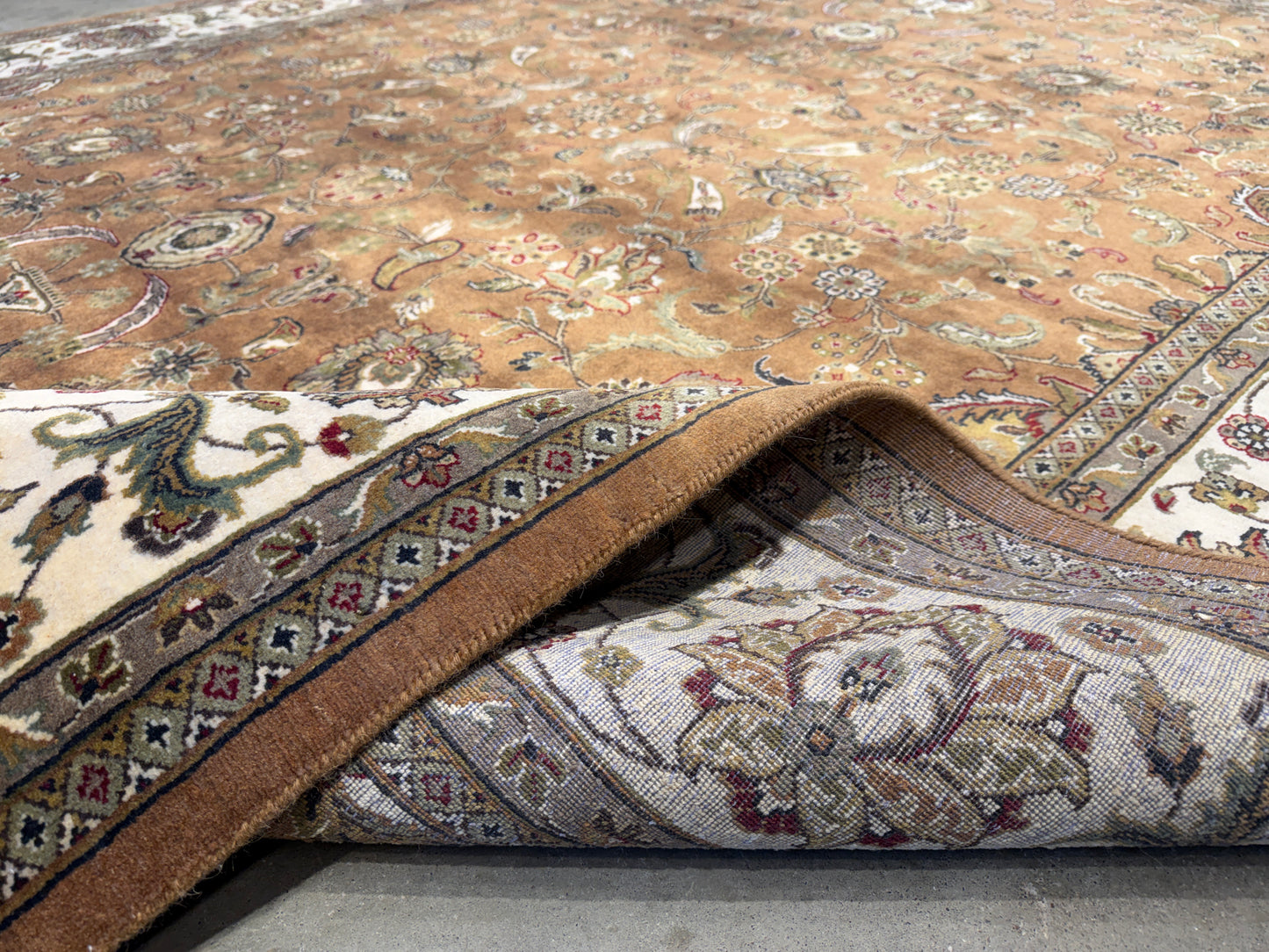 7’11”x9’11” Hand-Knotted Handmade Fine Wool PakPersian Area Rug