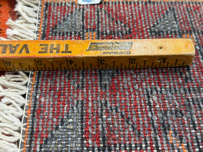 Hand-Knotted Persian Hamadan Rug - 4'2"x6'5"