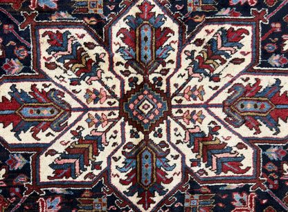 Hand-Knotted Persian Heriz Rug - 10’6”x16’6”