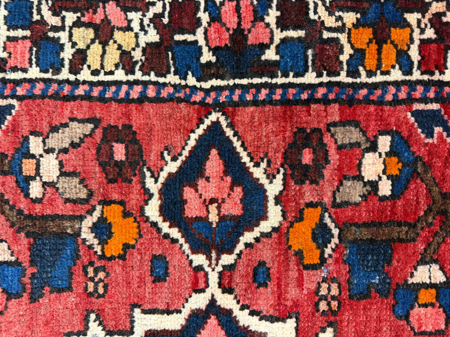10’x12’5” Hand-Knotted Persian Bakhtiari Area Rug