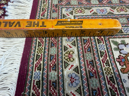 Hand-Knotted Persian Tabriz Mahi Rug - 10’x13’3”