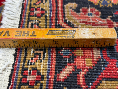 Hand-Knotted Persian Heriz Rug - 5'x6'2"