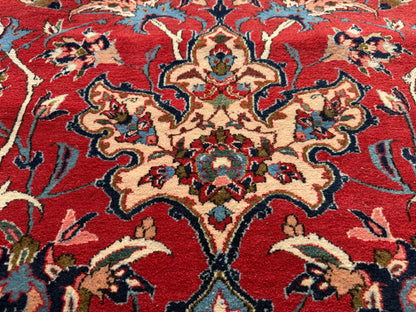 Hand-Knotted Persian Isfahan Rug - 13’9”x18’2”