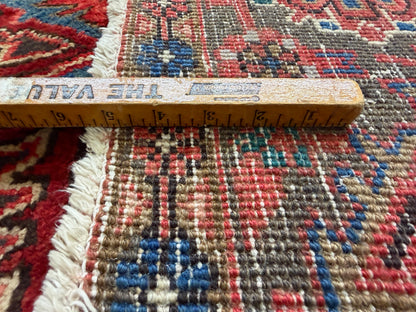 Hand-Knotted Persian Heriz Rug - 9’8”x13’1”
