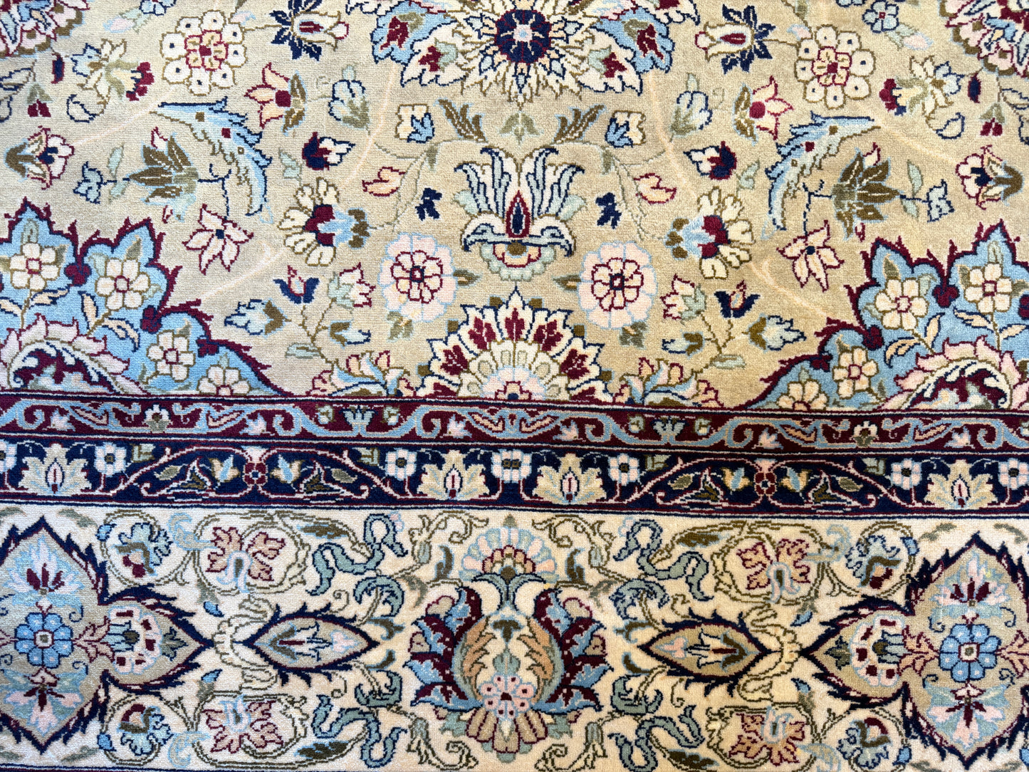 8’x10’5” Hand-Knotted Wool PakPersian Area Rug
