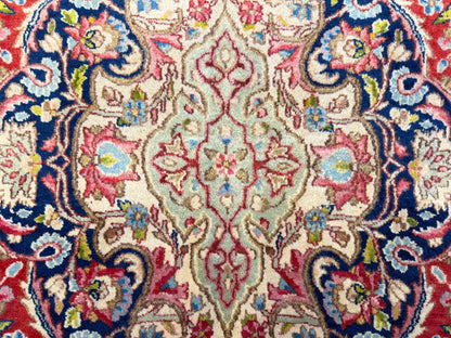 Antique Hand-Knotted Persian Kerman Rug - 9’11”x13’4”