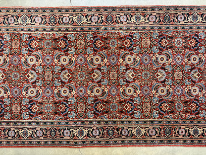 Hand-Knotted Herati Runner - 2’7”x19’6”