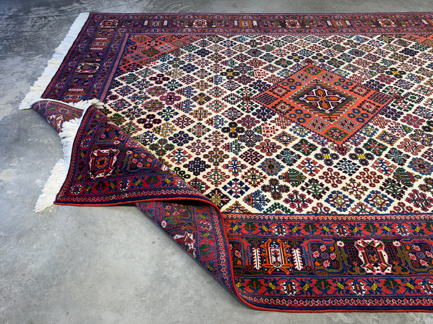 Hand-Knotted Persian Shiraz Rug - 7’1”x10’3”