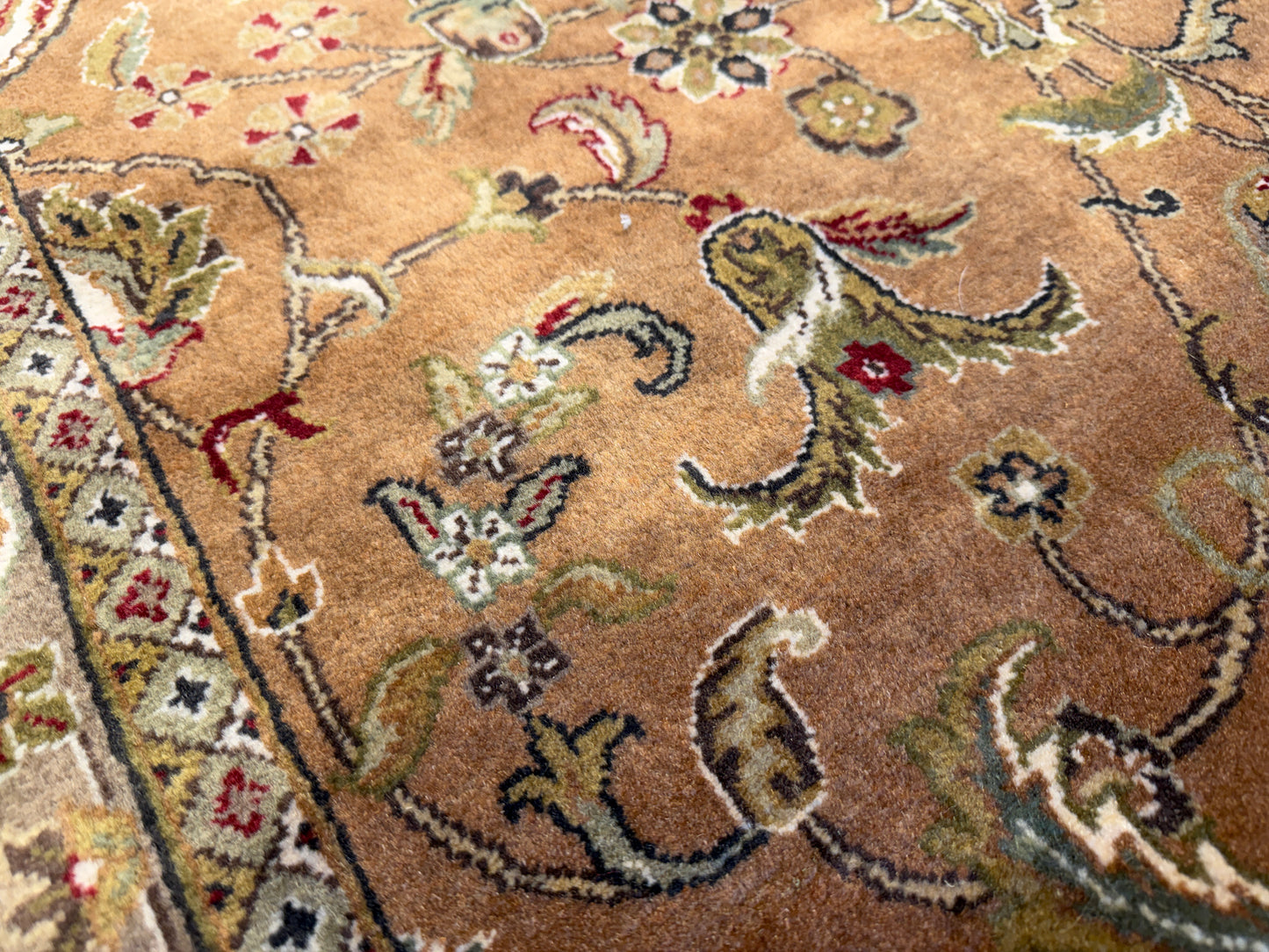 7’11”x9’11” Hand-Knotted Handmade Fine Wool PakPersian Area Rug