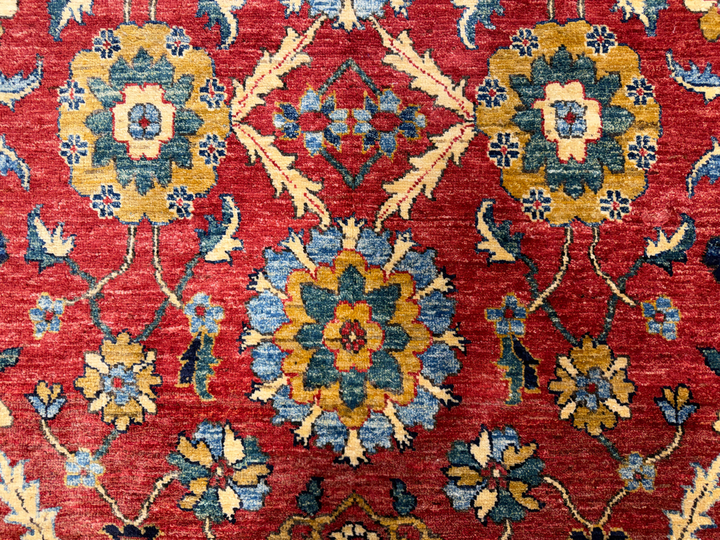 Hand-Knotted IndoMahal Rug - 5’5”x7’3”
