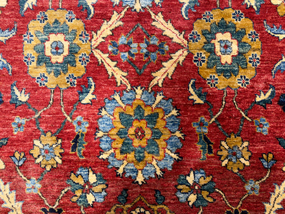 Hand-Knotted IndoMahal Rug - 5’5”x7’3”
