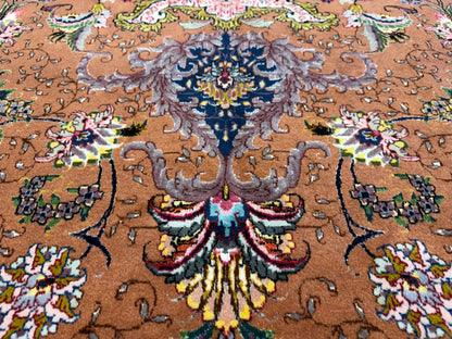 Hand-Knotted 60 Raj Persian Tabriz Rug - Signed Alizadeh - 9’7”x13’4”
