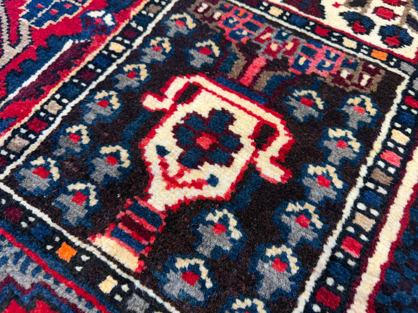 9’5”x11’9” Hand-Knotted Persian Bakhtiari Four Season Area Rug