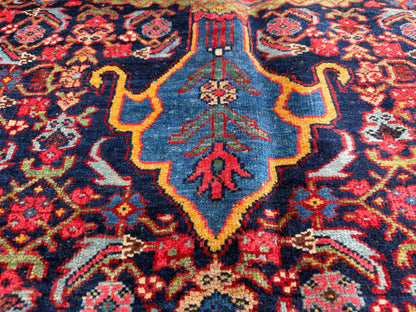 12’10”x20’3” Rare Palace Size Hand-Knotted Triclinium Bidjar Persian Area Rug