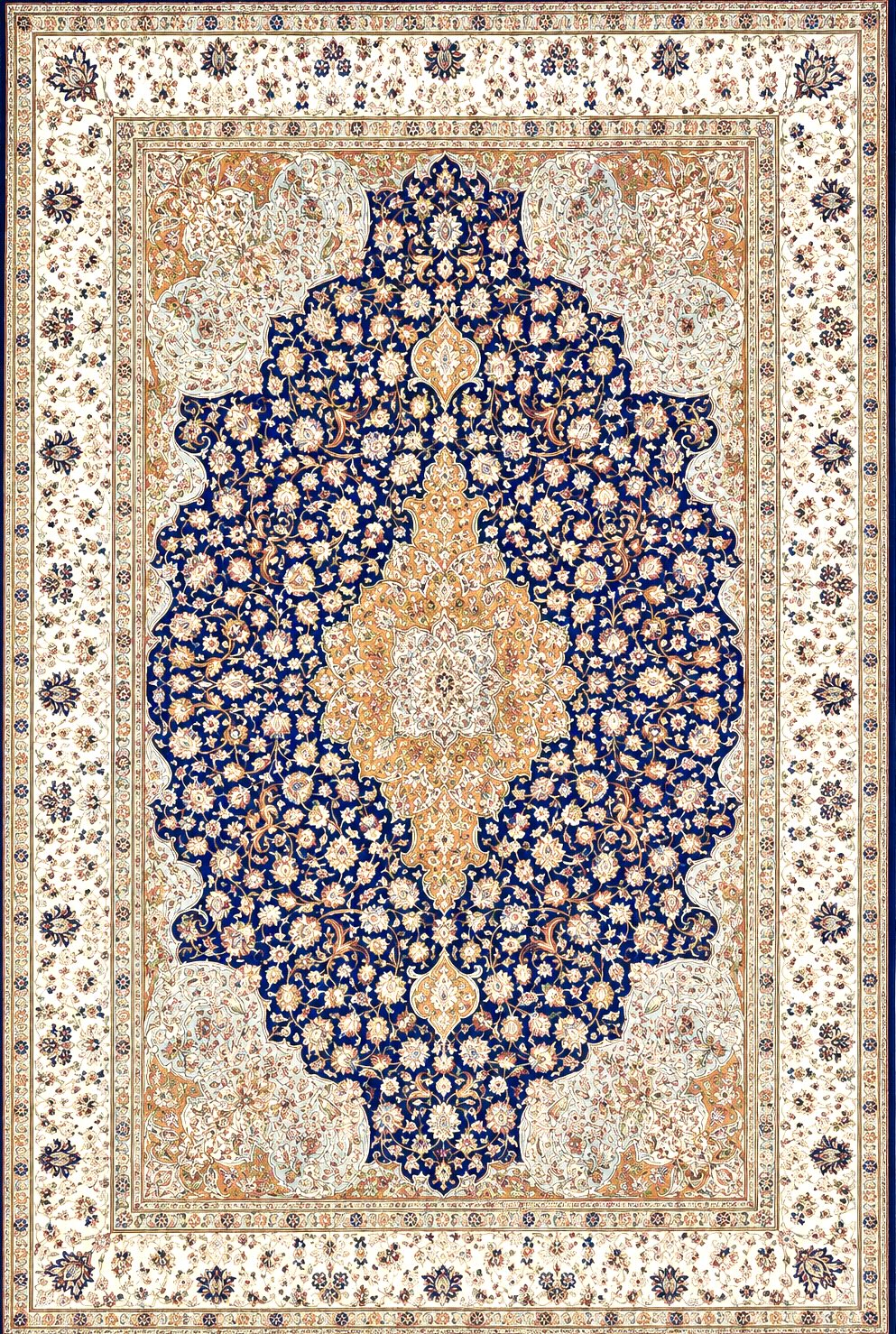 Hand-Knotted PakPersian Rug - 6'1"x9'4"