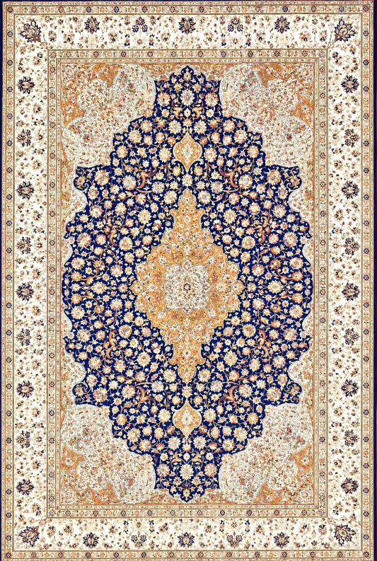 Hand-Knotted PakPersian Rug - 6'1"x9'4"