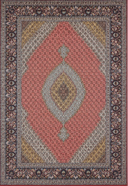 Hand-Knotted Persian Tabriz Mahi Rug - 8'3"x11'3"