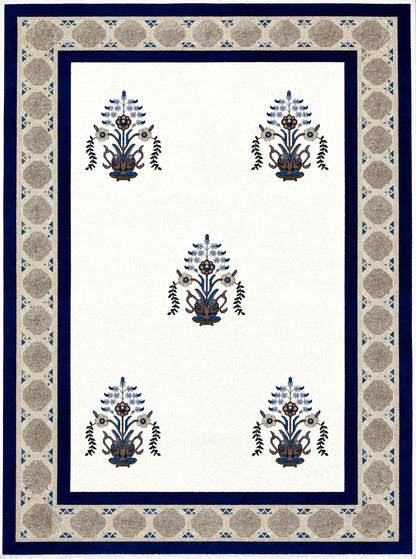 Hand-Knotted Persian Gabbeh Rug - 6'4"x9'5"