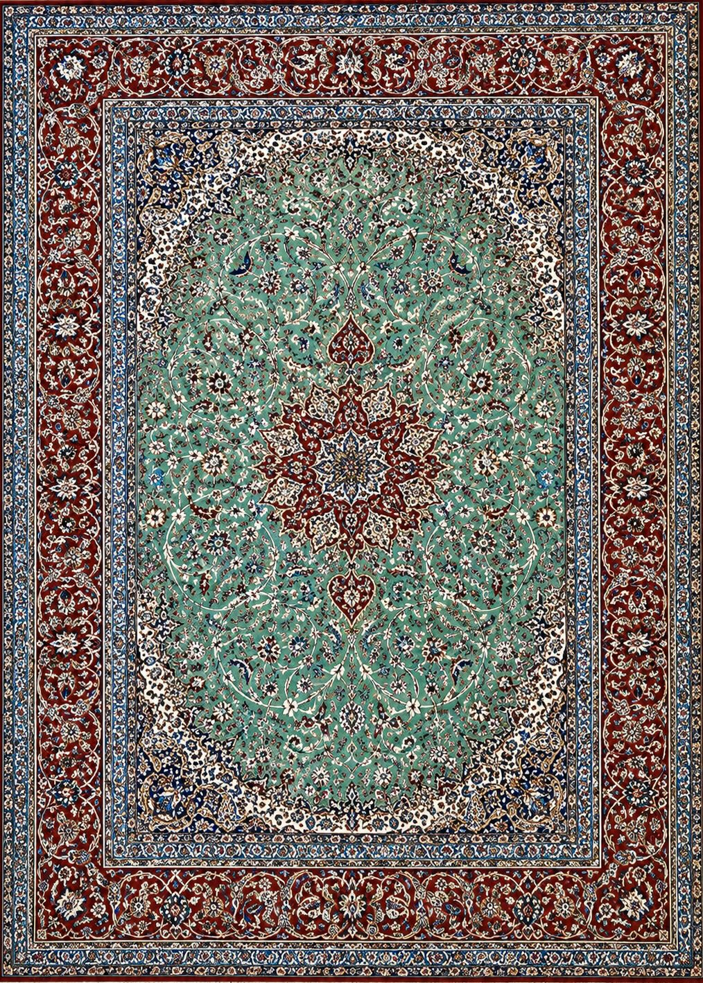 Hand-Knotted Persian Isfahan Rug - Signed Davari - 6’9”x10’