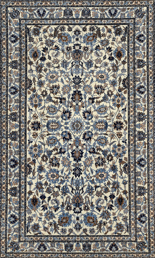 Hand-Knotted PakPersian Area Rug - 3'x5'