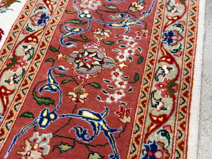 Hand-Knotted 60 Raj Persian Tabriz Rug - 6’8”x9’7”