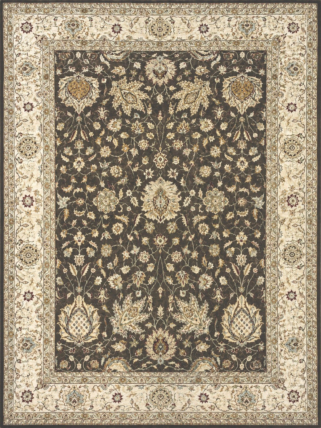 Hand-Knotted-Agra-Rug-9x12-1
