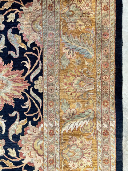 Hand-Knotted Agra Rug - 9’x12’