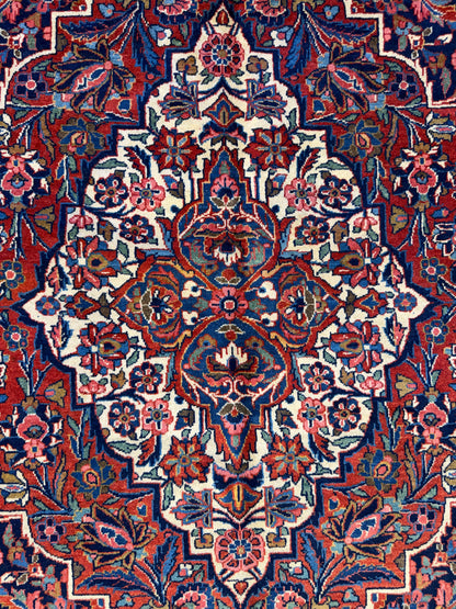 Hand-Knotted-Antique-Museum-Piece-Persian-Kashan-Rug-10x14