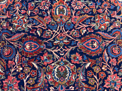 Hand-Knotted-Antique-Museum-Piece-Persian-Kashan-Rug-10x14