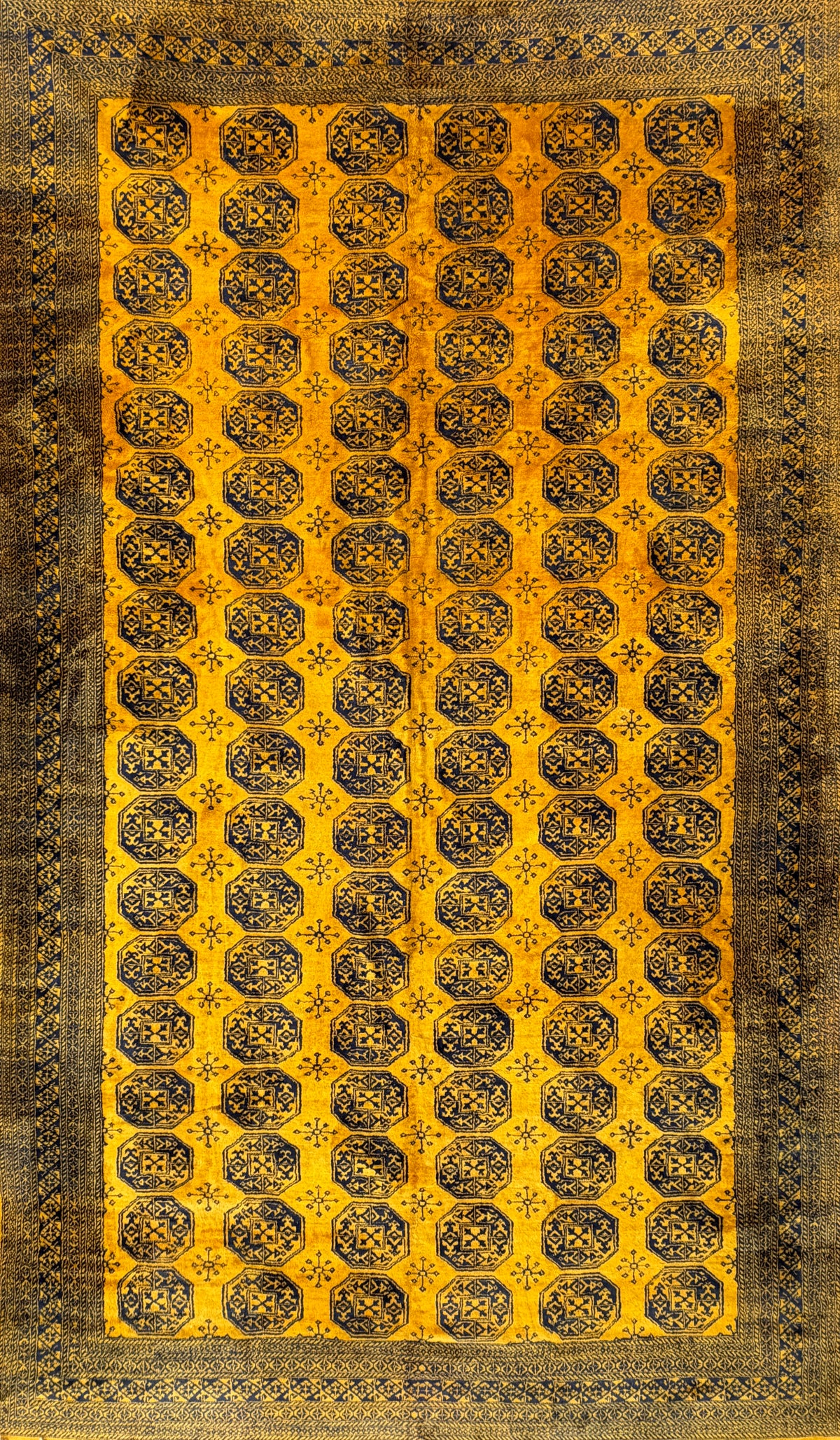 Hand-Knotted-Bokhara-Rug-12x20