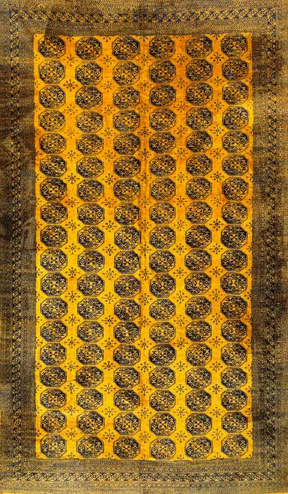 Hand-Knotted-Bokhara-Rug-12x20