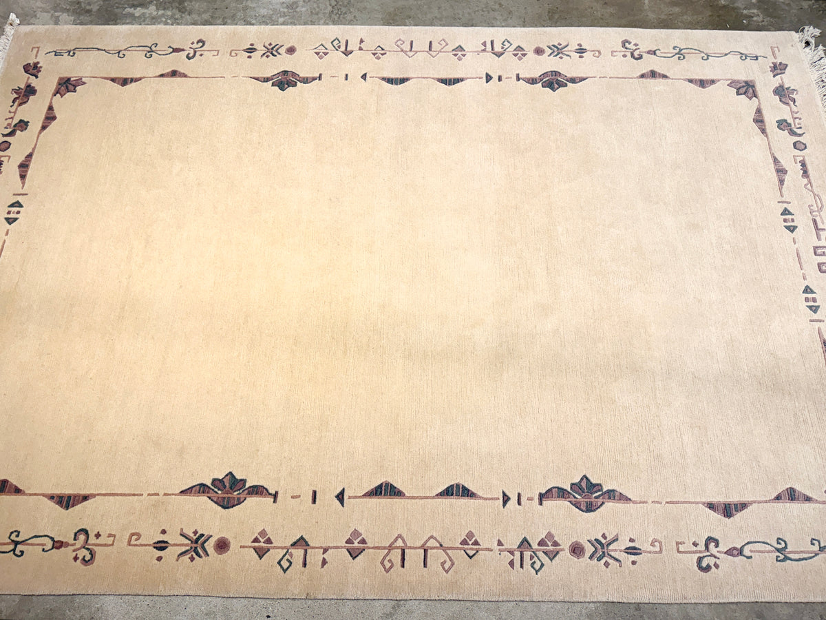 Hand-Knotted Gabbeh Rug - 6’7”x9’10”