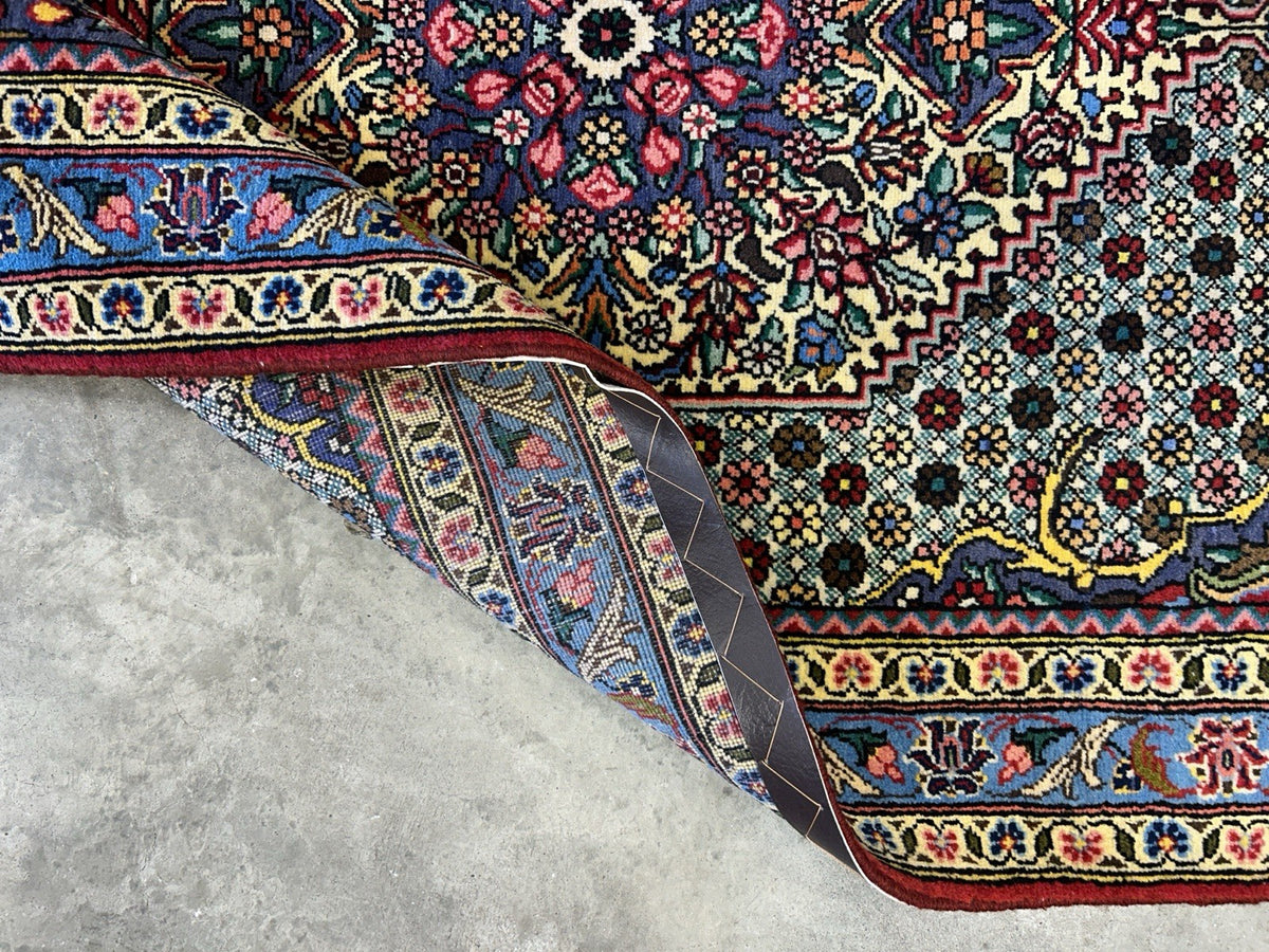 3'5"x5'2" Hand-Knotted 100% Wool Pile Persiane Bakhtiari Rug