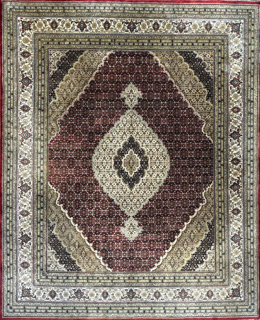 Hand-Knotted IndoMahi Rug - 8’x10’