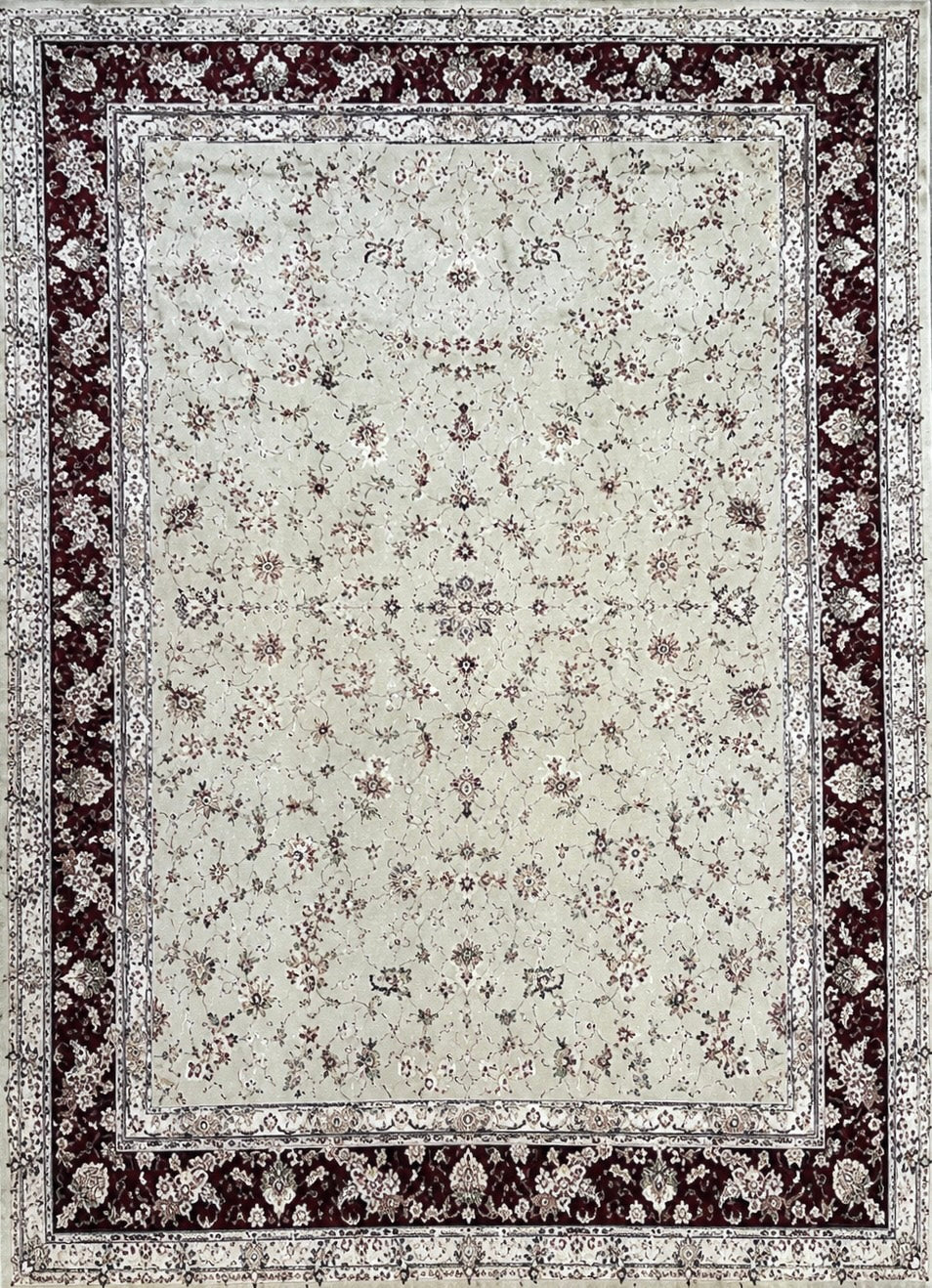 Hand-Knotted-SinoPersian-Kashan-Rug-9x12