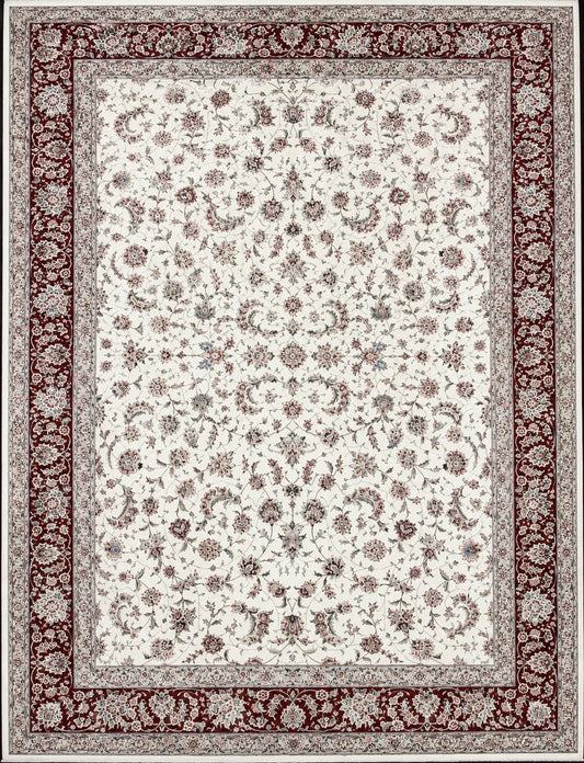 Hand-Knotted SinoPersian Kashan Design Rug - 9'x12'