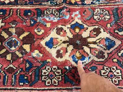 Hand-Knotted Persian Bakhtiari Rug - 10'6"x13'2"